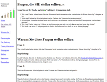 Tablet Screenshot of gymi-ranking.de